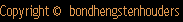 Copyright ©   bondhengstenhouders